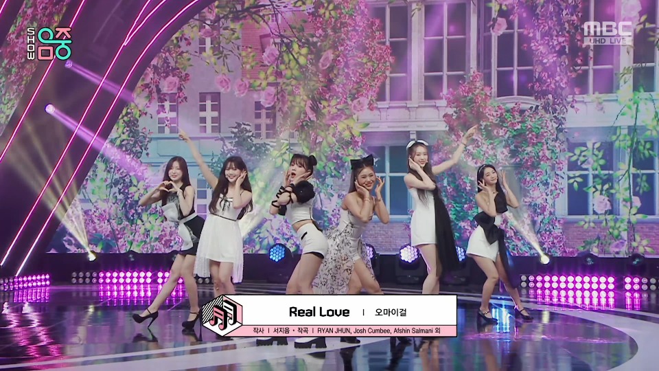[4K60P] OH MY GIRL – Real Love (Music Core MBC 20220409) [UHDTV 2160P 2.07G]