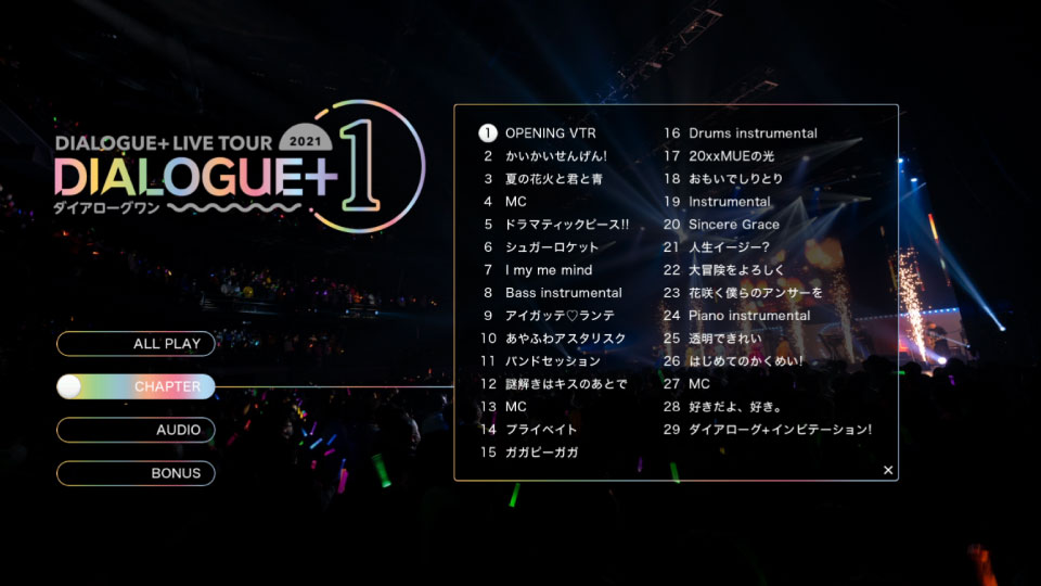 DIALOGUE+ – 1st TOUR「DIALOGUE+1」(2022) 1080P蓝光原盘 [BDISO 42.1G]Blu-ray、日本演唱会、蓝光演唱会12