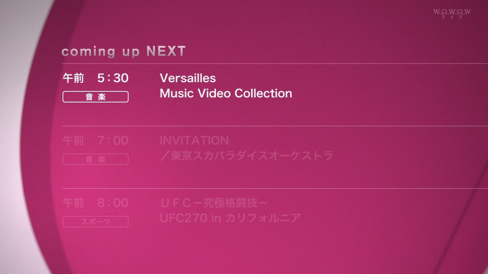 Versailles – Versailles Music Video Collection (WOWOW Live 2022.06.08) [HDTV 12.2G]WEB、日本MV、高清MV2