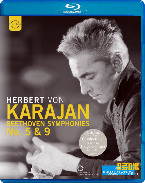 卡拉扬 – 贝多芬第五/九交响曲 Herbert von Karajan – Beethoven Symphonies No. 5 & 9 (2015) [BD] 1080P蓝光原盘 [BDMV 20.4G]