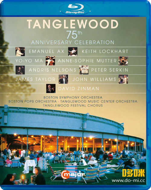 坦格尔伍德75周年庆典音乐会 马友友 穆特 詹姆斯泰勒 Tanglewood 75th Anniversary Celebration (2013) 1080P蓝光原盘 [BDMV 21.6G]
