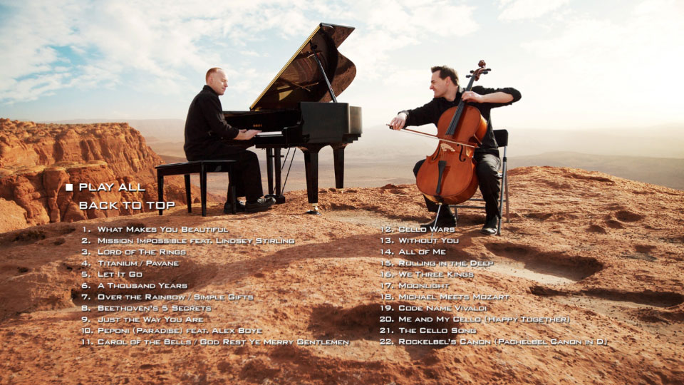 The Piano Guys 钢琴男孩 – Music Video Collection (2015) 1080P蓝光原盘 [BDMV 17.8G]Blu-ray、Blu-ray、古典音乐会、欧美演唱会、蓝光演唱会2