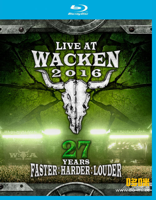 2016 德国瓦肯音乐节 Live At Wacken 2016 (2017) 1080P蓝光原盘 [2BD BDMV 45.6G]