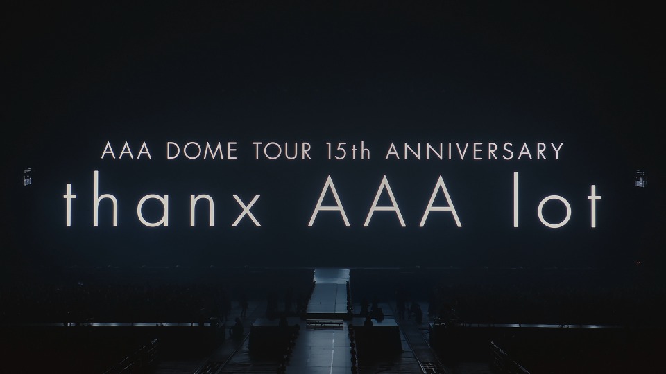 AAA – AAA DOME TOUR 15th ANNIVERSARY -thanx AAA lot- [Blu-ray4枚組] (2022) 1080P蓝光原盘 [4BD BDISO 96.7G]Blu-ray、推荐演唱会、日本演唱会、蓝光演唱会2
