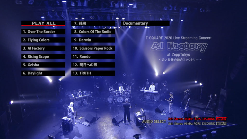 T-SQUARE – 2020 Live Streaming Concert“AI Factory”at ZeppTokyo (2020) 1080P蓝光原盘 [BDISO 39.1G]Blu-ray、日本演唱会、蓝光演唱会12