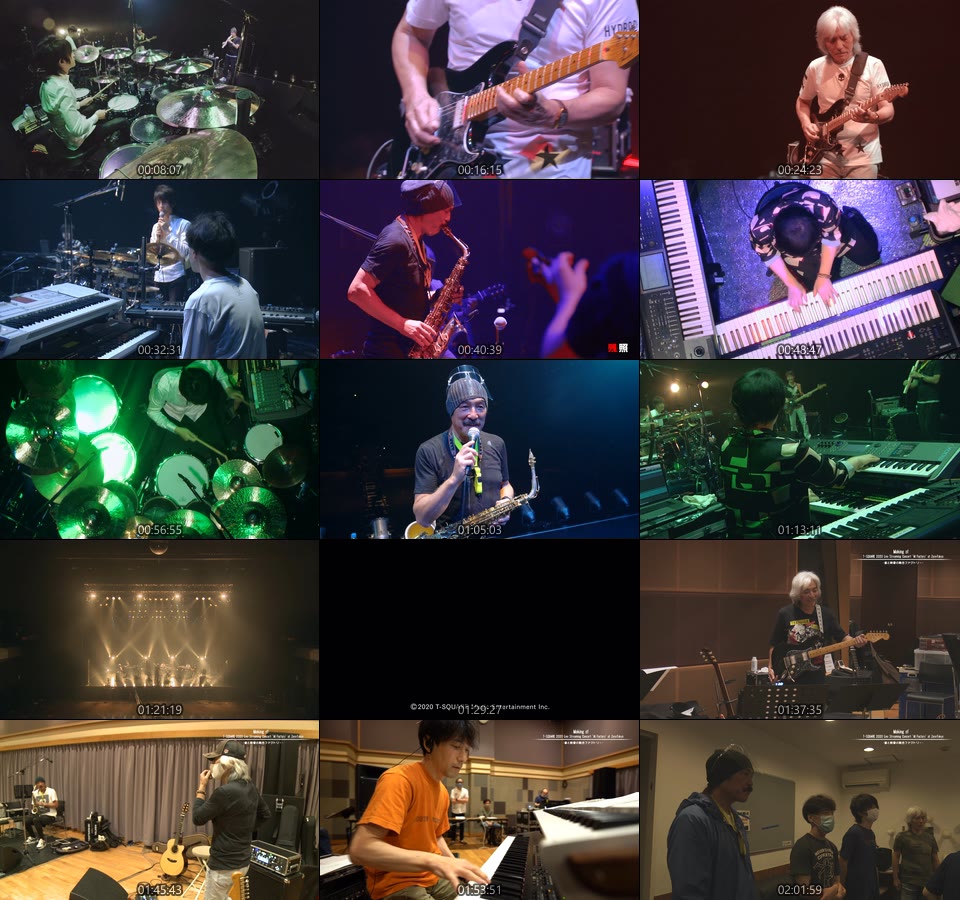T-SQUARE – 2020 Live Streaming Concert“AI Factory”at ZeppTokyo (2020) 1080P蓝光原盘 [BDISO 39.1G]Blu-ray、日本演唱会、蓝光演唱会14