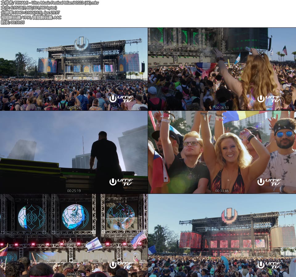 [4K] TCHAMI – Ultra Music Festival Miami 2022 [WEB 2160P 6.95G]4K LIVE、WEB、欧美现场、音乐现场2