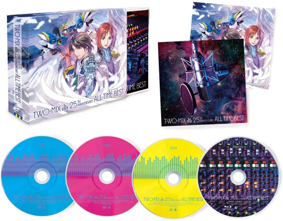 TWO-MIX – TWO-MIX 25th Anniversary ALL TIME BEST [初回限定盤] (2021) [1080P蓝光原盘 [3CD+BD BDISO 12.2G]Blu-ray、日本演唱会、蓝光演唱会2