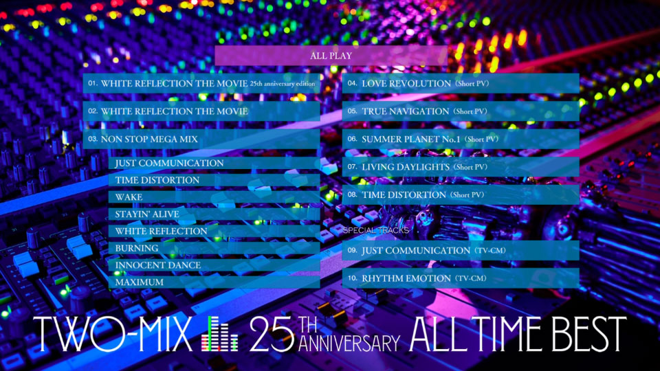 TWO-MIX – TWO-MIX 25th Anniversary ALL TIME BEST [初回限定盤] (2021) [1080P蓝光原盘 [3CD+BD BDISO 12.2G]Blu-ray、日本演唱会、蓝光演唱会14