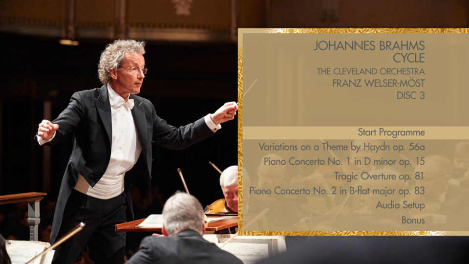 莫斯特 勃拉姆斯交响曲 Johannes Brahms Cycle (Franz Welser-Most, The Cleveland Orchestra) (2015) 1080P蓝光原盘 [3BD BDMV 93.2G]Blu-ray、古典音乐会、蓝光演唱会20