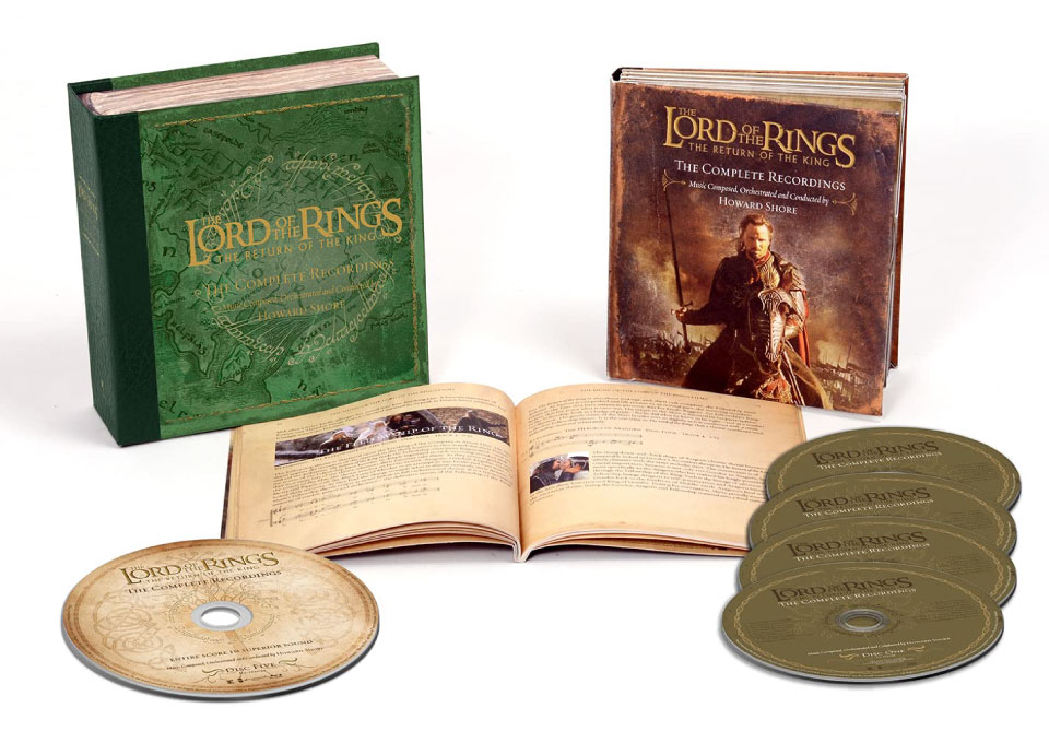 指环王3:国王归来原声蓝光纯音频 Howard Shore – The Lord Of The Rings : The Return Of The King – The Complete Recordings (2018) [4CD+Blu-ray]Blu-ray、Hi-Res、电影原声、蓝光演唱会、蓝光纯音频、高解析音频2