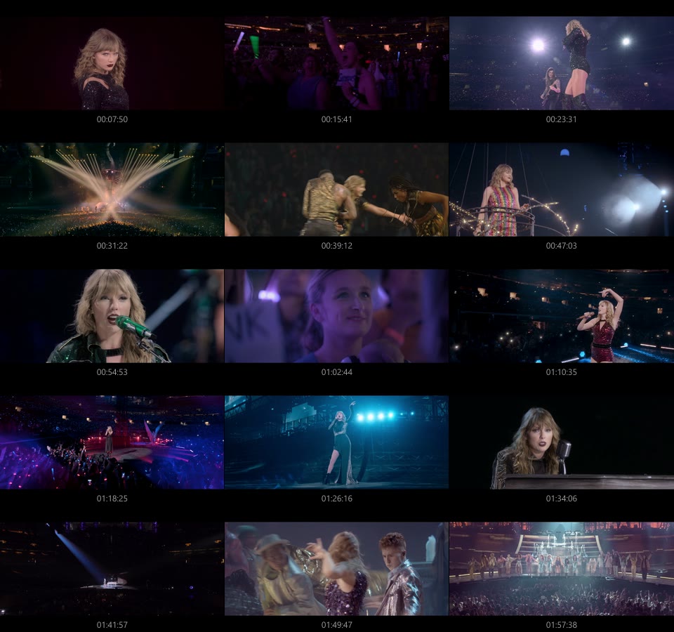 泰勒斯威夫特 举世盛名演唱会 Taylor Swift – Reputation Stadium Tour (2018) 1080P蓝光原盘 [BDMV 22.6G]Blu-ray、欧美演唱会、蓝光演唱会14