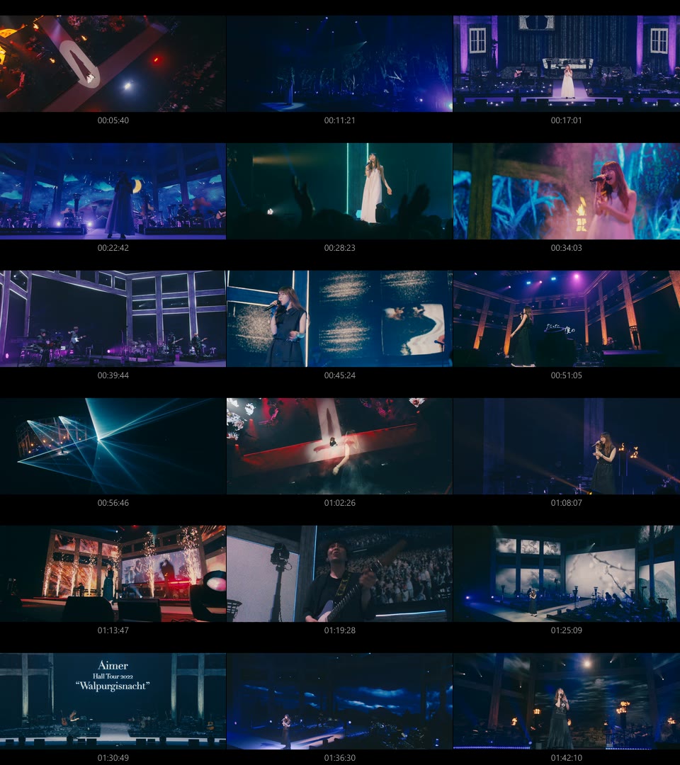 【限定盤】Aimer Hall Tour 2022 Walpurgisnacht 限定盤】Aimer Hall Tour 2022 Walpurgisnacht