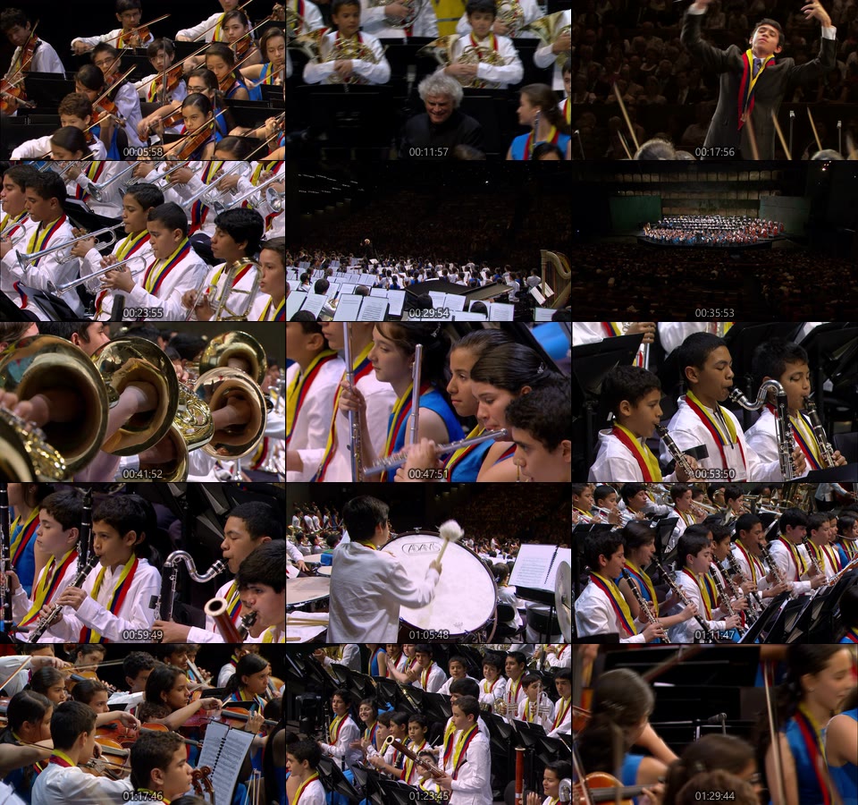 西蒙拉特 委内瑞拉国家儿童交响乐团 El Sistema at Salzburg Festival (Simon Rattle, Jesus Parra) (2014) 1080P蓝光原盘 [BDMV 39.1G]Blu-ray、古典音乐会、蓝光演唱会14