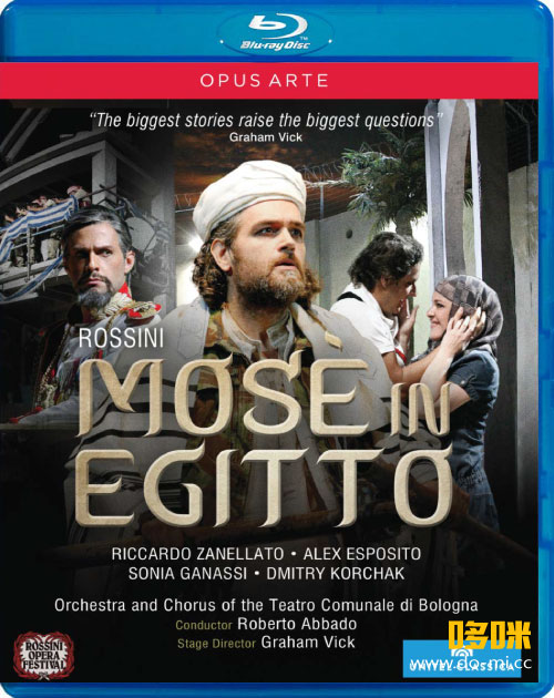 罗西尼歌剧 : 摩西在埃及 Rossini : Moses in Egypt (Roberto Abbado, Rossini Opera Festival) (2013) 1080P蓝光原盘 [BDMV 43.2G]