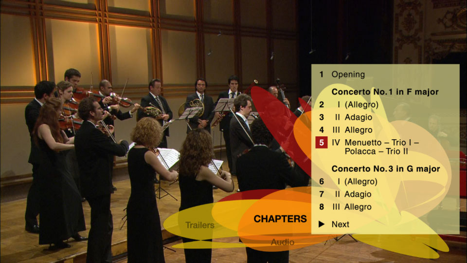克劳迪奥·阿巴多 巴赫勃兰登堡协奏曲 Bach : Brandenburg Concertos 1-6 (Claudio Abbado, Orchestra Mozart Giuliano Carmignola) (2008) 1080P蓝光原盘 [BDMV 21.1G]Blu-ray、古典音乐会、蓝光演唱会12
