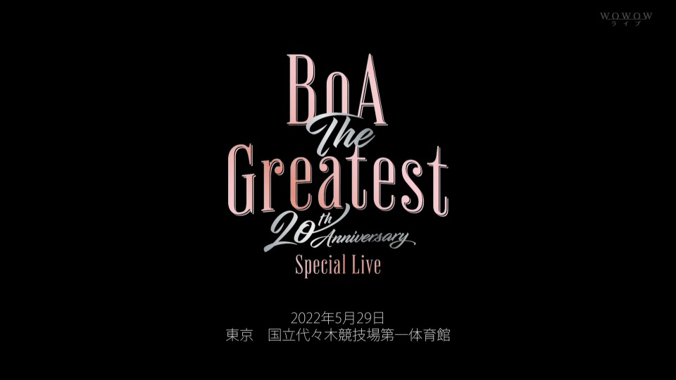BoA 宝儿 – BoA 20th Anniversary Special Live -The Greatest- (WOWOW Live 2022.08.31) 1080P HDTV [TS 12.7G]HDTV、HDTV、日本演唱会、蓝光演唱会、韩国演唱会4