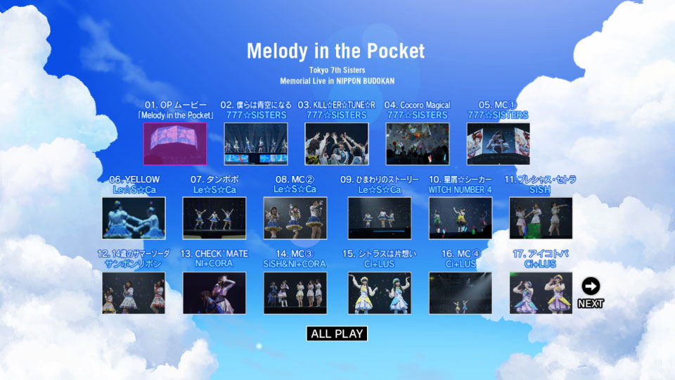 东京七姐妹 Tokyo 7th Sisters Memorial Live in NIPPON BUDOKAN“Melody in the Pocket”(2019) 1080P蓝光原盘 [2BD BDISO 55.2G]Blu-ray、日本演唱会、蓝光演唱会12