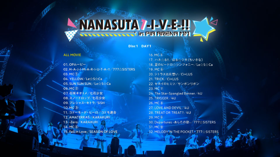东京七姐妹 Tokyo 7th シスターズ – Live NANASUTA L-I-V-E!! in PIA ARENA MM (2022) 1080P蓝光原盘 [2BD BDISO 72.1G]Blu-ray、日本演唱会、蓝光演唱会12