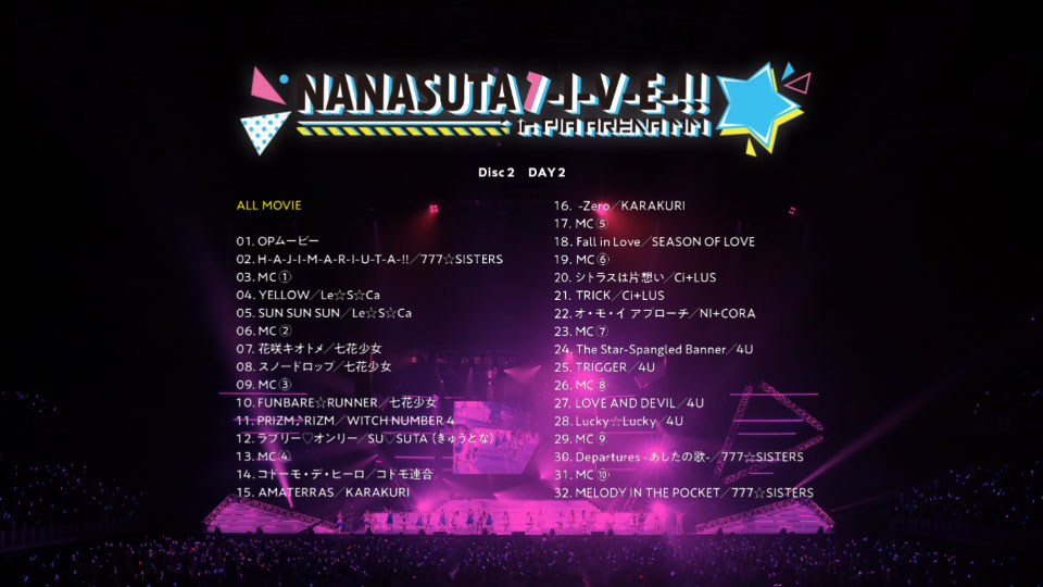 东京七姐妹 Tokyo 7th シスターズ – Live NANASUTA L-I-V-E!! in PIA ARENA MM (2022) 1080P蓝光原盘 [2BD BDISO 72.1G]Blu-ray、日本演唱会、蓝光演唱会16