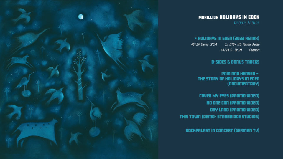 Marillion 海狮 – Holidays In Eden 1991 (2022) 1080P蓝光原盘 [BDMV 44.4G]Blu-ray、Blu-ray、摇滚演唱会、欧美演唱会、蓝光演唱会2
