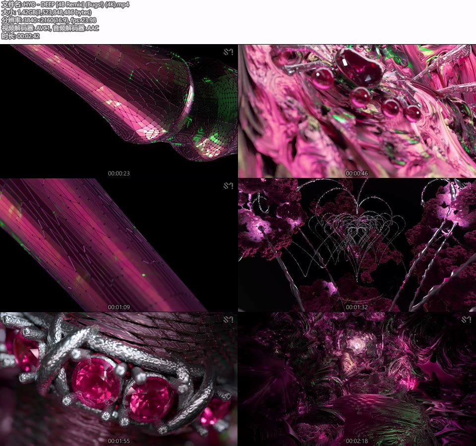 [4K] HYO – DEEP [4B Remix] (Bugs!) (官方MV) [2160P 1.42G]4K MV、Master、韩国MV、高清MV2