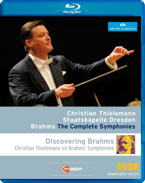 蒂勒曼 勃拉姆斯交响曲全集 Brahms The Complete Symphonies & Discovering Brahms (Christian Thielemann) (2014) 1080P蓝光原盘 [2BD BDMV 58.4G]