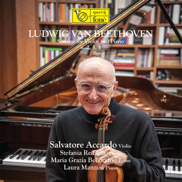 Salvatore Accardo – Beethoven Sonatas for Violin and Piano No. 2, 3, 4 (2022) [DSD64]