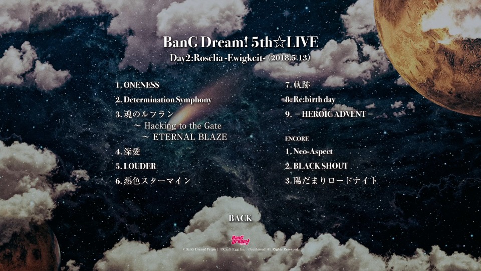 BanG Dream! Roselia「BanG Dream! 5th☆LIVE」Day2：Roselia -Ewigkeit- (2019) 1080P蓝光原盘 [CD+BD BDISO 34.1G]Blu-ray、日本演唱会、蓝光演唱会12