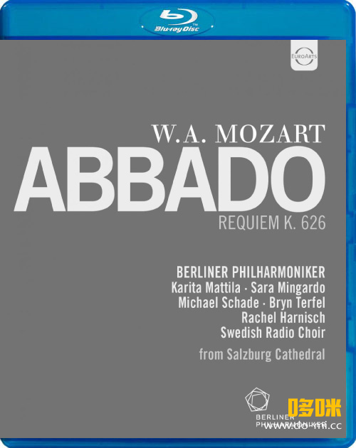 克劳迪奥·阿巴多 莫扎特安魂曲 Mozart Requiem K. 626 (Claudio Abbado, Berliner Philharmoniker) (2015) 1080P蓝光原盘 [BDMV 14.3G]