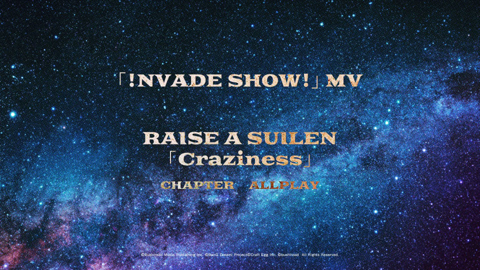 BanG Dream! RAISE A SUILEN 単独ライブ「Craziness」(2021) 1080P蓝光原盘 [CD+BD BDISO 22.1G]Blu-ray、日本演唱会、蓝光演唱会12