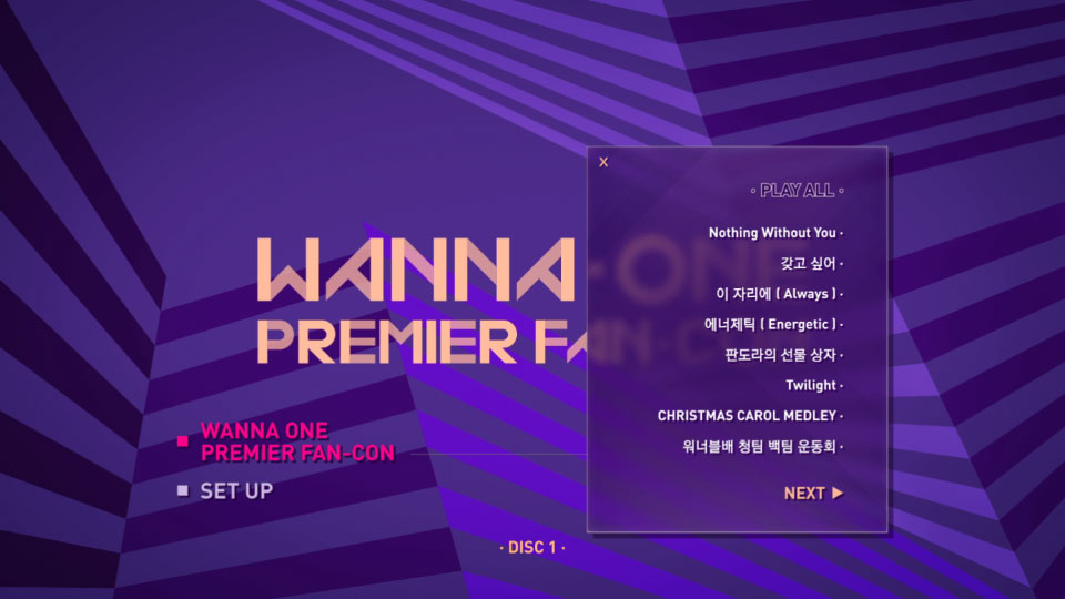 WANNA ONE – WANNA ONE PREMIER FAN-CON (2018) 1080P蓝光原盘 [2BD BDMV 70.8G]Blu-ray、蓝光演唱会、韩国演唱会12