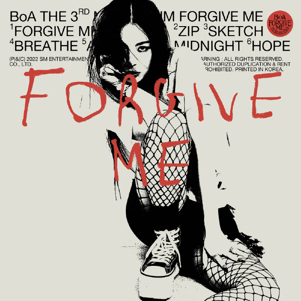 BoA 宝儿 – Forgive Me – The 3rd Mini Album (2022) [Bugs!] [FLAC 16bit／44kHz]