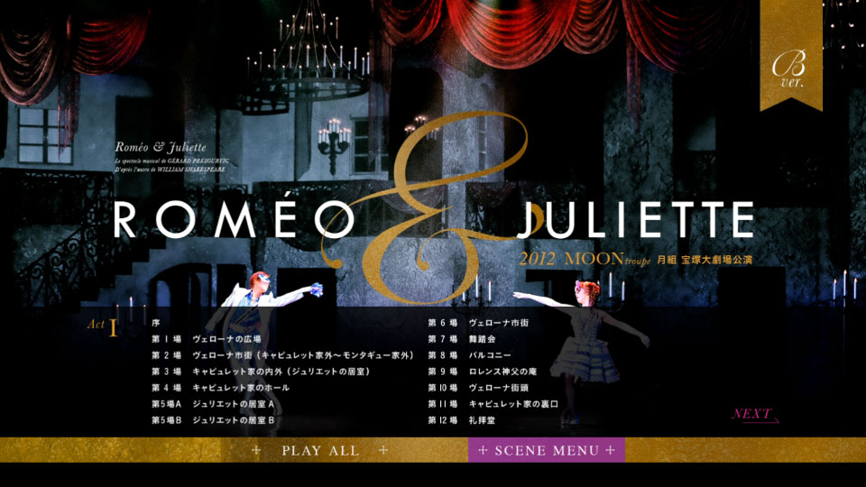宝冢歌剧团 – 罗密欧与朱丽叶10周年蓝光礼盒 Romeo and Juliet Special Box (2020) 1080P蓝光原盘 [10BD BDMV 401.9G]Blu-ray、Blu-ray、日本演唱会、歌剧与舞剧、蓝光合集、蓝光演唱会14