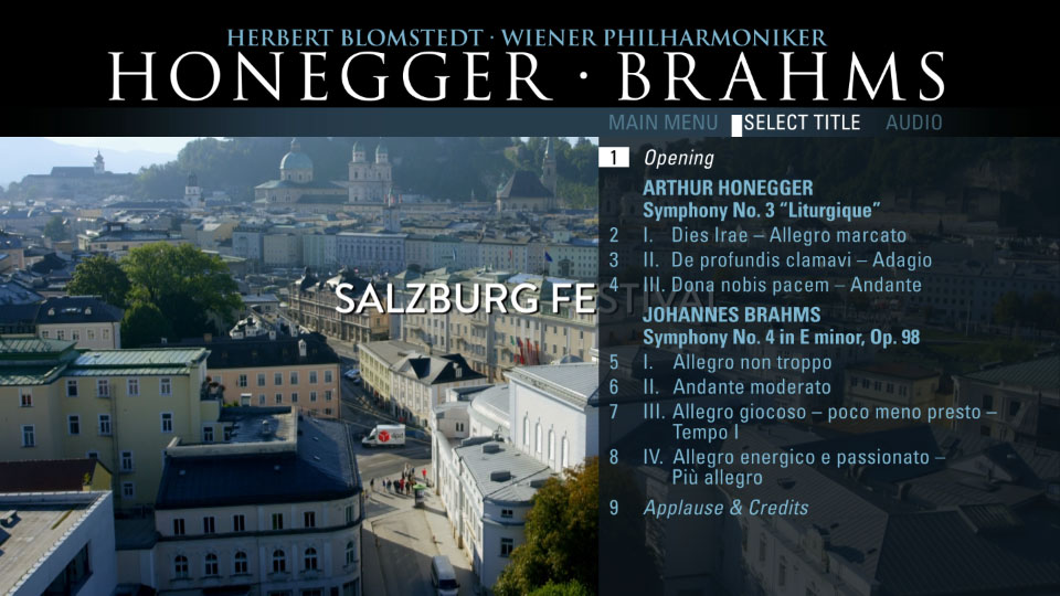 布隆斯泰特 奥涅格与勃拉姆斯 Honegger Symphony No. 3 & Brahms Symphony No. 4 (Herbert Blomstedt, Wiener Philharmoniker) (2022) 1080P蓝光原盘 [BDMV 19.9G]Blu-ray、古典音乐会、蓝光演唱会12