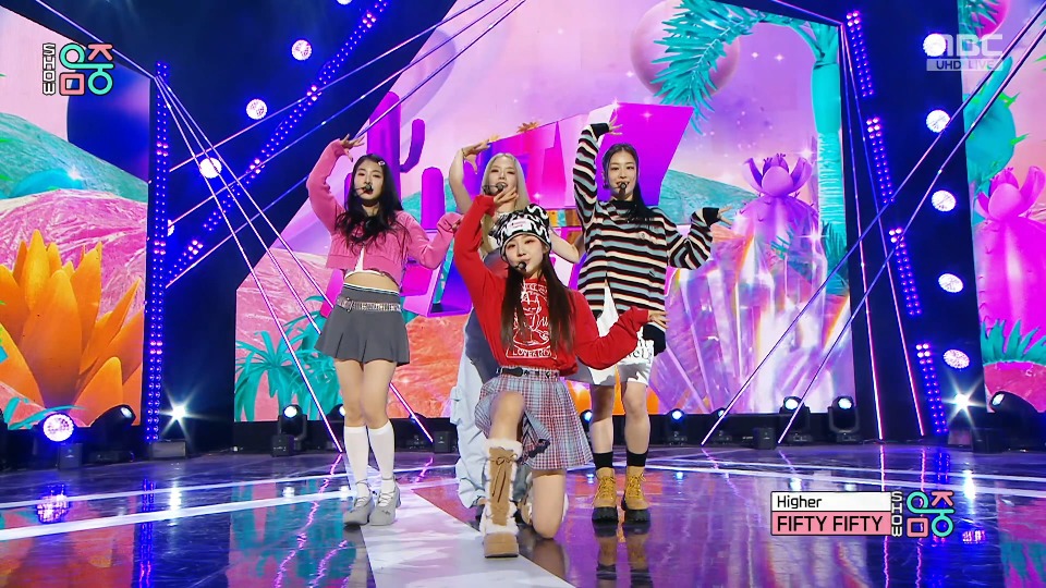 [4K60P] FIFTY FIFTY – Higher (Music Core MBC 20221126) [UHDTV 2160P 1.87G]