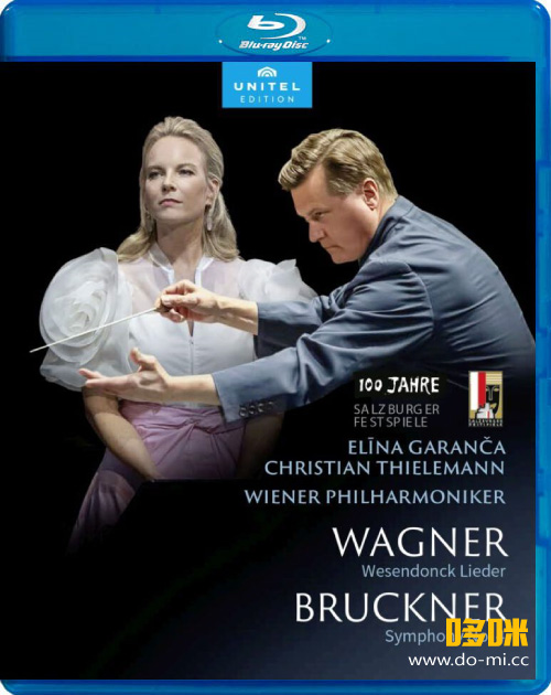 蒂勒曼, 嘉兰莎 瓦格纳与布鲁克纳 Wagner Wesendonck Lieder & Bruckner Symphony No. 4 (2021) 1080P蓝光原盘 [BDMV 20.7G]