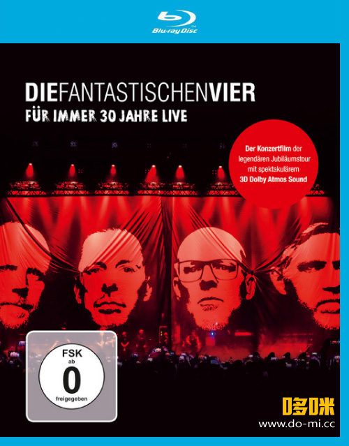 Die Fantastischen Vier 德国说唱 – Fur Immer 30 Jahre Live (2022) 1080P蓝光原盘 [BDMV 27.2G]