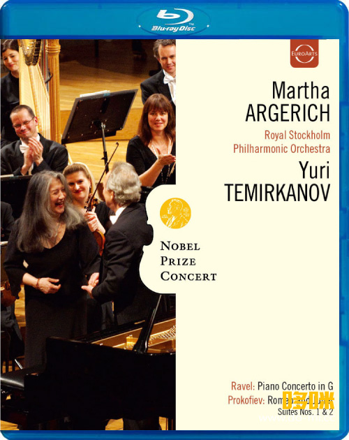阿格里奇 2009诺贝尔奖音乐会 Nobel Prize Concert (Martha Argerich, Yuri Temirkanov) (2010) 1080P蓝光原盘 [BDMV 21.8G]Blu-ray、古典音乐会、蓝光演唱会