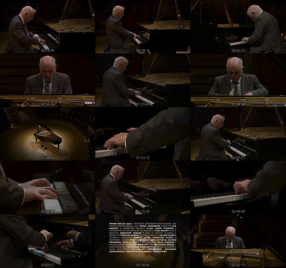 巴伦博伊姆 贝多芬钢琴奏鸣曲全集 Beethoven The Complete Piano Sonatas (Daniel Barenboim, The Pierre Boulez Saal Sessions) (2022) 1080P蓝光原盘 [4BD BDMV 175.5G]Blu-ray、古典音乐会、推荐演唱会、蓝光演唱会24
