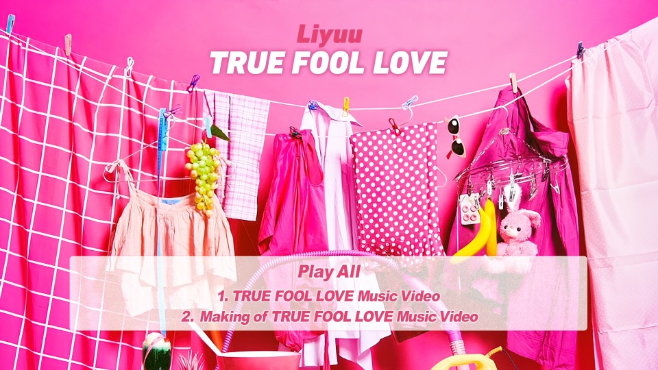 Liyuu 鲤鱼 – TRUE FOOL LOVE [初回限定盤] (2022) 1080P蓝光原盘 [CD+BD BDISO 2.8G]Blu-ray、日本演唱会、蓝光演唱会2
