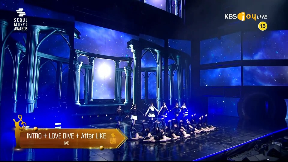 [4K60P] IVE – INTRO + LOVE DIVE + After LIKE (32nd Seoul Music Awards KBS 20230119) [UHDTV 2160P 1.81G]4K LIVE、HDTV、韩国现场、音乐现场