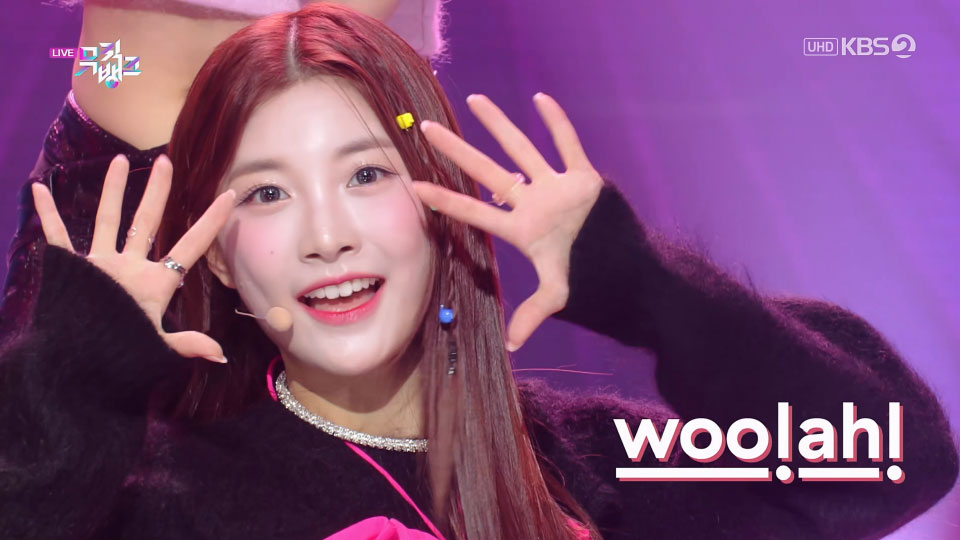 [4K60P] woo!ah! – Rollercoaster (Music Bank KBS 20230113) [UHDTV 2160P 1.92G]