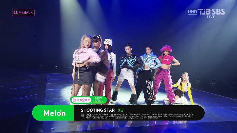 [4K60P] XG – SHOOTING STAR (Inkigayo SBS 20230129) [UHDTV 2160P 1.91G]