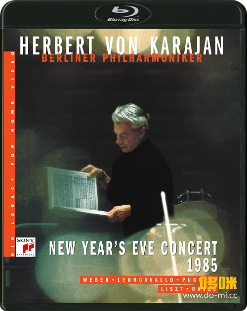 卡拉扬 – 1983柏林爱乐除夕音乐会 Herbert von Karajan & BPO – New Year′s Eve Concert 1983 (2022) 1080P蓝光原盘 [BDMV 16.3G]