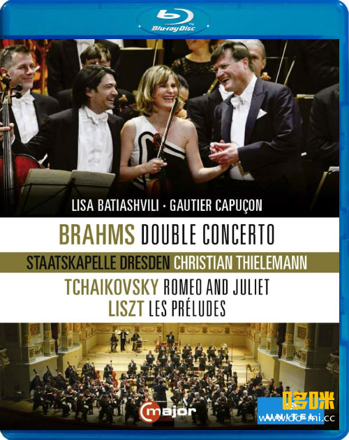 泰勒曼, 丽莎, 卡普松 勃拉姆斯双协奏曲 Brahms Double Concerto (Christian Thielemann, Lisa Batiashvili, Gautier Capucon) (2021) 1080P蓝光原盘 [BDMV 22.2G]