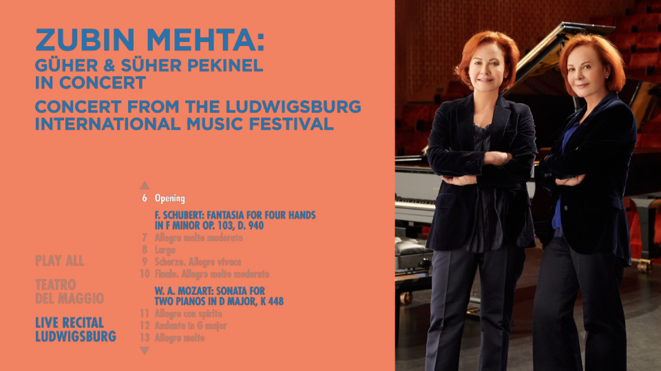 佩金内尔姐妹钢琴二重奏音乐会 Treasures : Güher & Süher Pekinel in Concert (2018) 1080P蓝光原盘 [2BD BDMV 41.5G]Blu-ray、古典音乐会、蓝光演唱会26