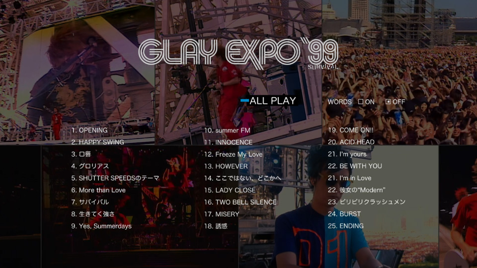 GLAY – GLAY SPECIAL 7 LIVES LIMITED BOX THE GLAY HERITAGE (2019) 1080P蓝光原盘 [7BD BDISO 305.4G]Blu-ray、Blu-ray、摇滚演唱会、日本演唱会、蓝光合集、蓝光演唱会6