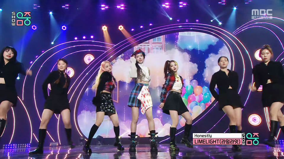 [4K60P] LIMELIGHT – Honestly (Music Core MBC 20230225) [UHDTV 2160P 1.66G]