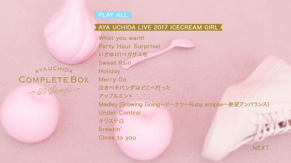 内田彩 – AYA UCHIDA Complete Box ~50Songs~ [初回限定盤] (2018) 1080P蓝光原盘 [3CD+BD BDISO 44.1G]Blu-ray、日本演唱会、蓝光演唱会12